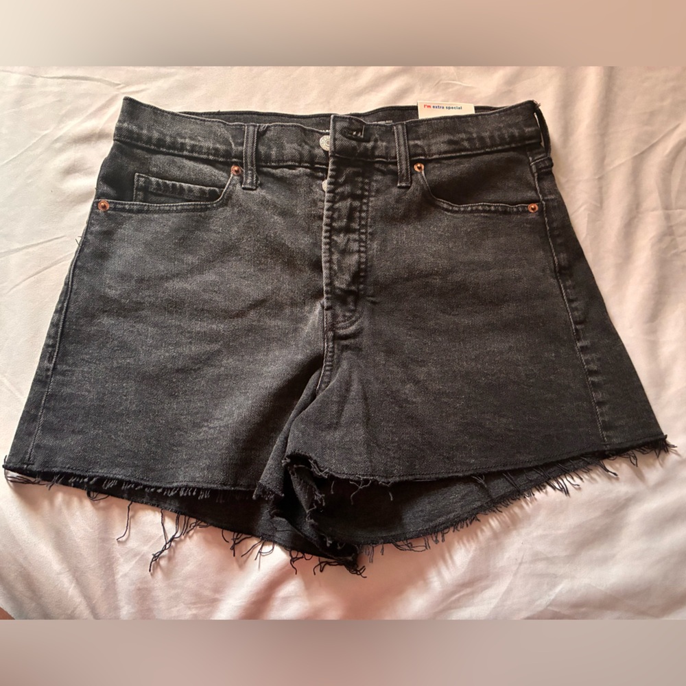 New Old Navy Black Jean Shorts